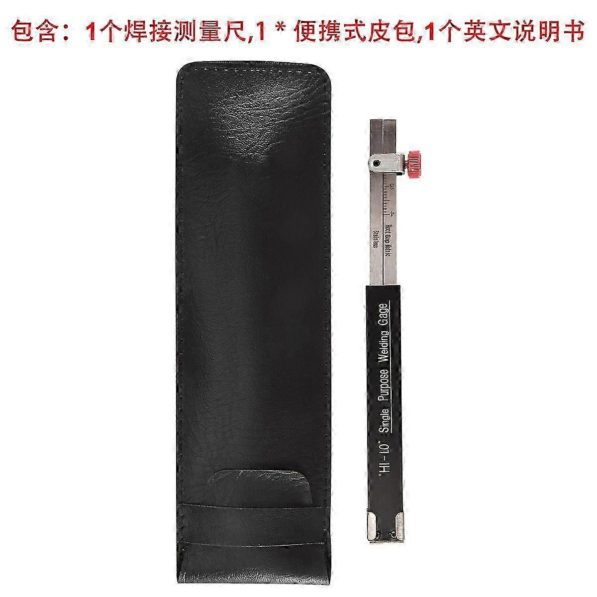 Welding Inspection Scale Small Height Gauge Hi-Lo Dedicated Internal Welding Ruler Metric Size N19 JP