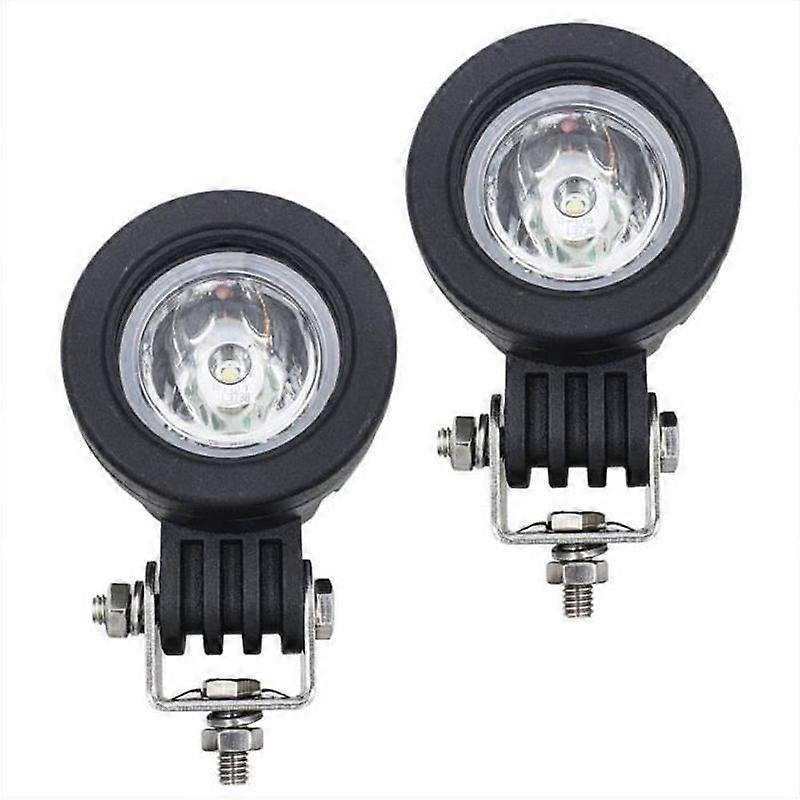 2pcs Motorcycle Led Headlight 10W Long Range Led Work Light Motorcycle Led Light Bar