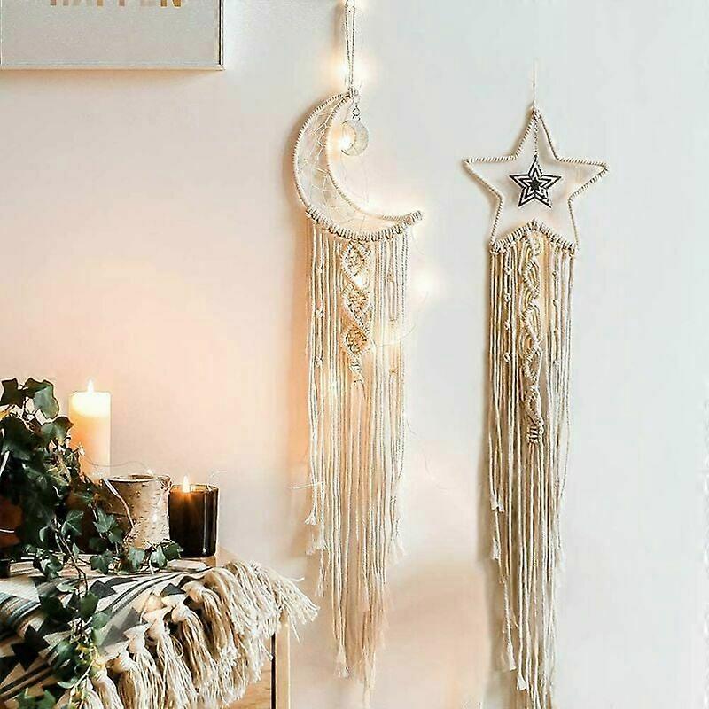 Boho Macrame Dream Catcher Wedding Decor Gift