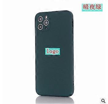 For Iphone Solid Silicone Phone Case Full Wrap Flannelette Case Iphone 7 8