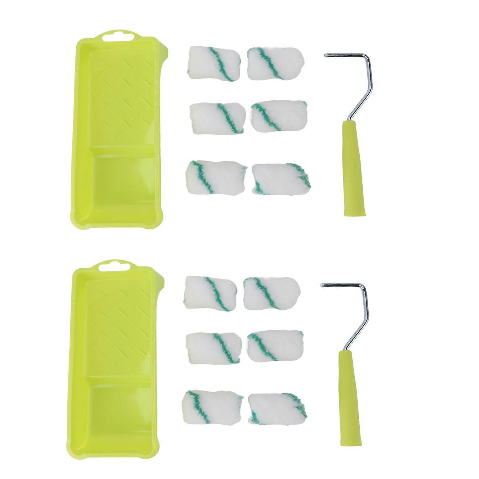 Small Paint Roller Set, Precise Control, Easy to Clean, DIY Painting Tools for Home Decoration, Crafts and Artwork