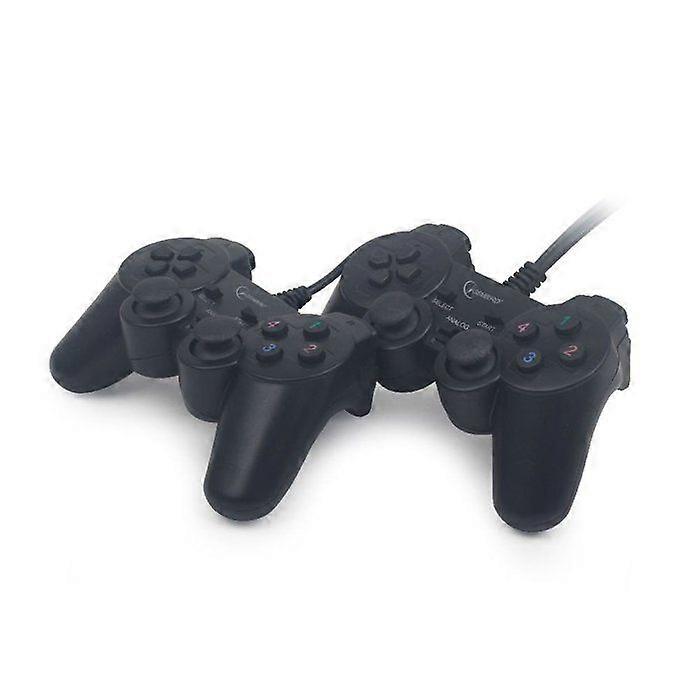 Game Controller - GEMBIRD - JPD-UDV2-01 - USB - Vibration - Black