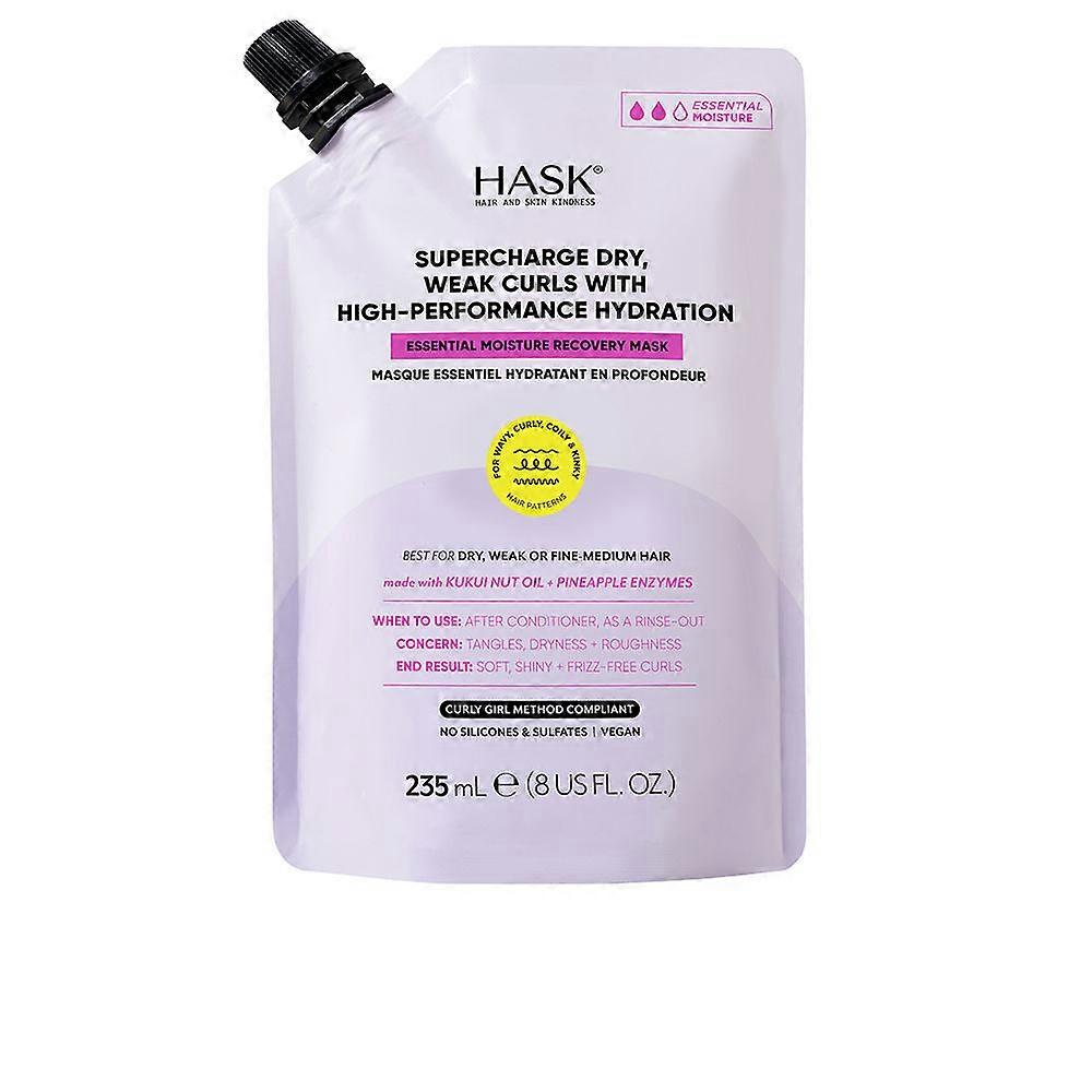 Hask Texture Light Moisturizing Hair Mask, 235 ml