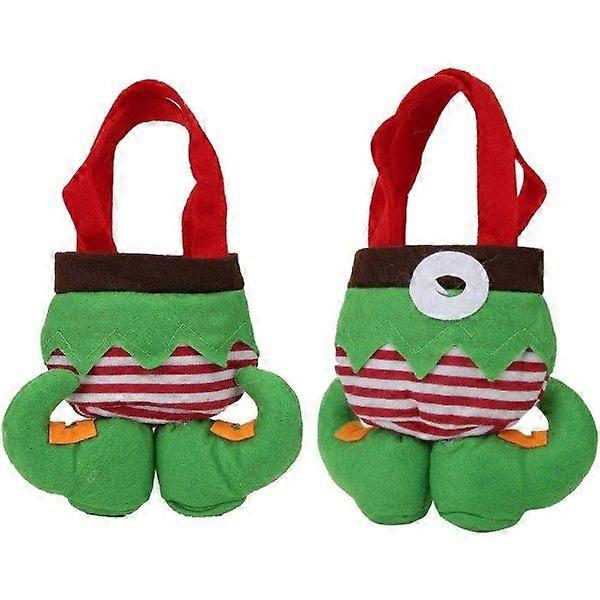 Christmas Elf Boots Candy bag, with handle, set of 2