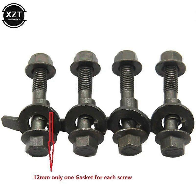 4pcs / lot יישור גלגלים קמבר כוונון בורג בורג בורג 12 מ"מ 13 מ"מ 14 מ"מ 15 מ"מ 16 מ"מ 17 מ"מ מתאים ליישור גלגלים