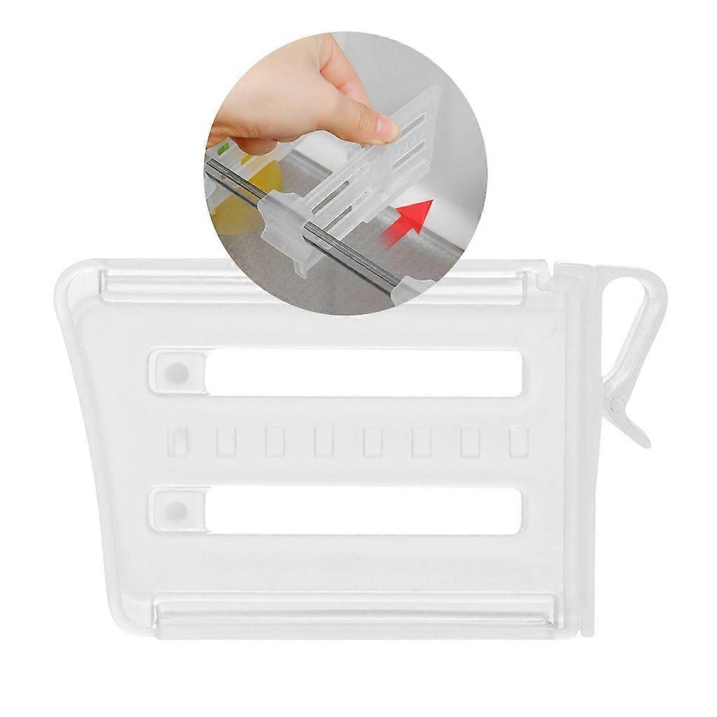 Space Saving Fridge Rack Expandable Shelf Sorting Seperator for Fridge Side