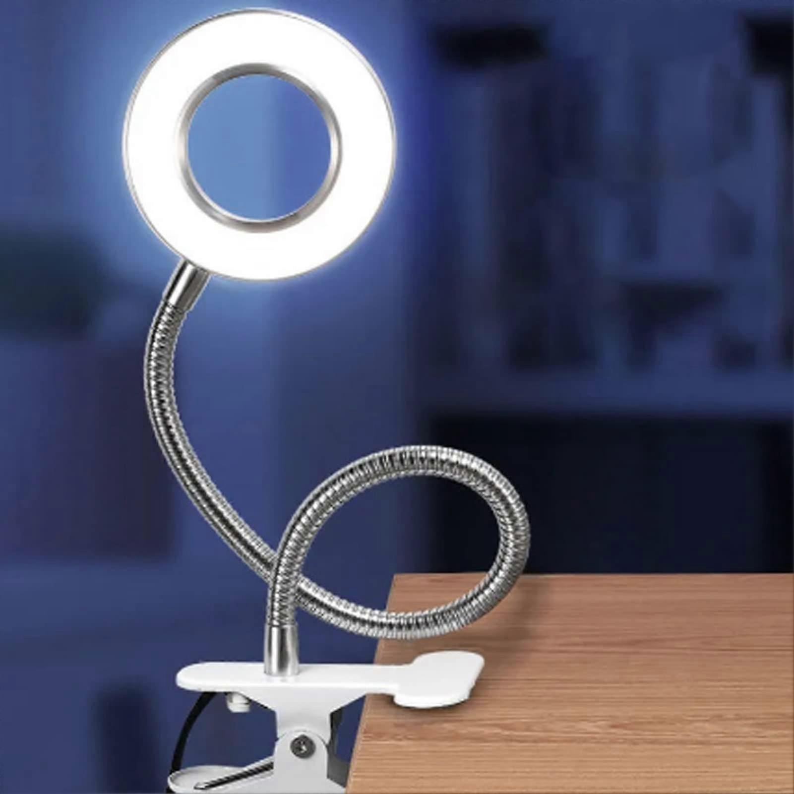 Bestalice Led Table Lamp Clamp, Light Clamp with clip, reading light, 48 LED 5000K - 6500k