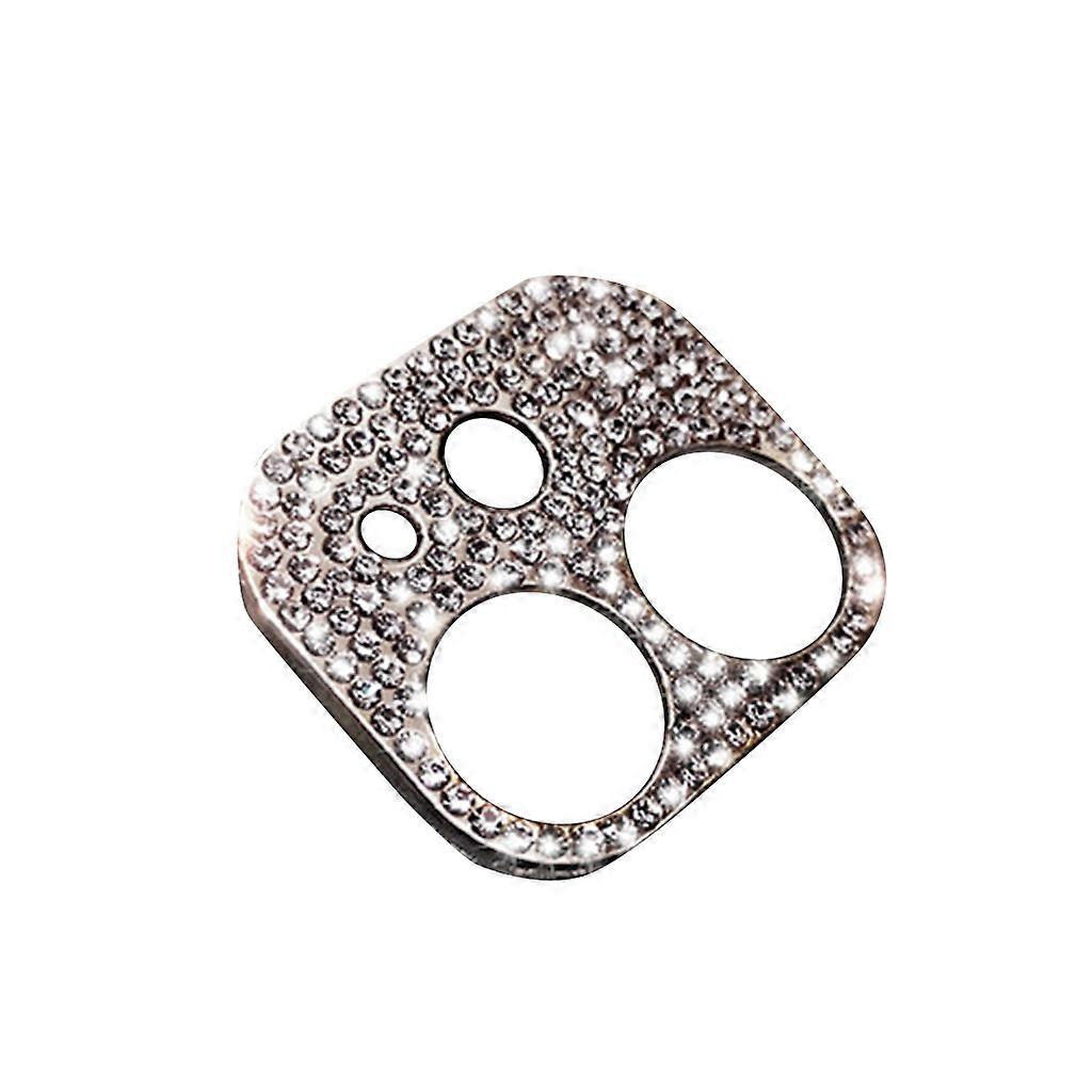 Siyah / Altın / Gül / Altın / Gümüş Rhinestone Kamera Lens Koruyucu Aksesuarları Ekran Koruyucuları Plastik Koruyucular siyah
