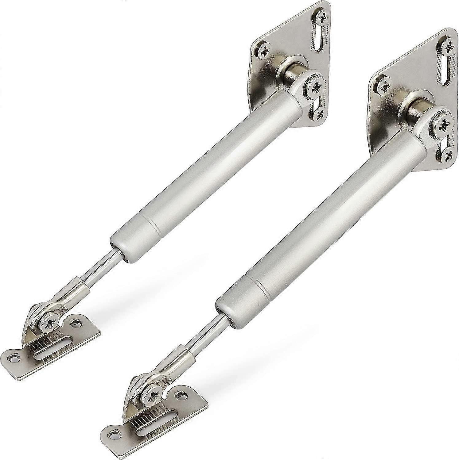 100N / 22lb Gasfeder Soft Close Scharnier, langsamer unterer Deckel bleibt langsam offen Drop-Türklappe für Küchenschrank Schrank Schreibtisch, 2er Pack