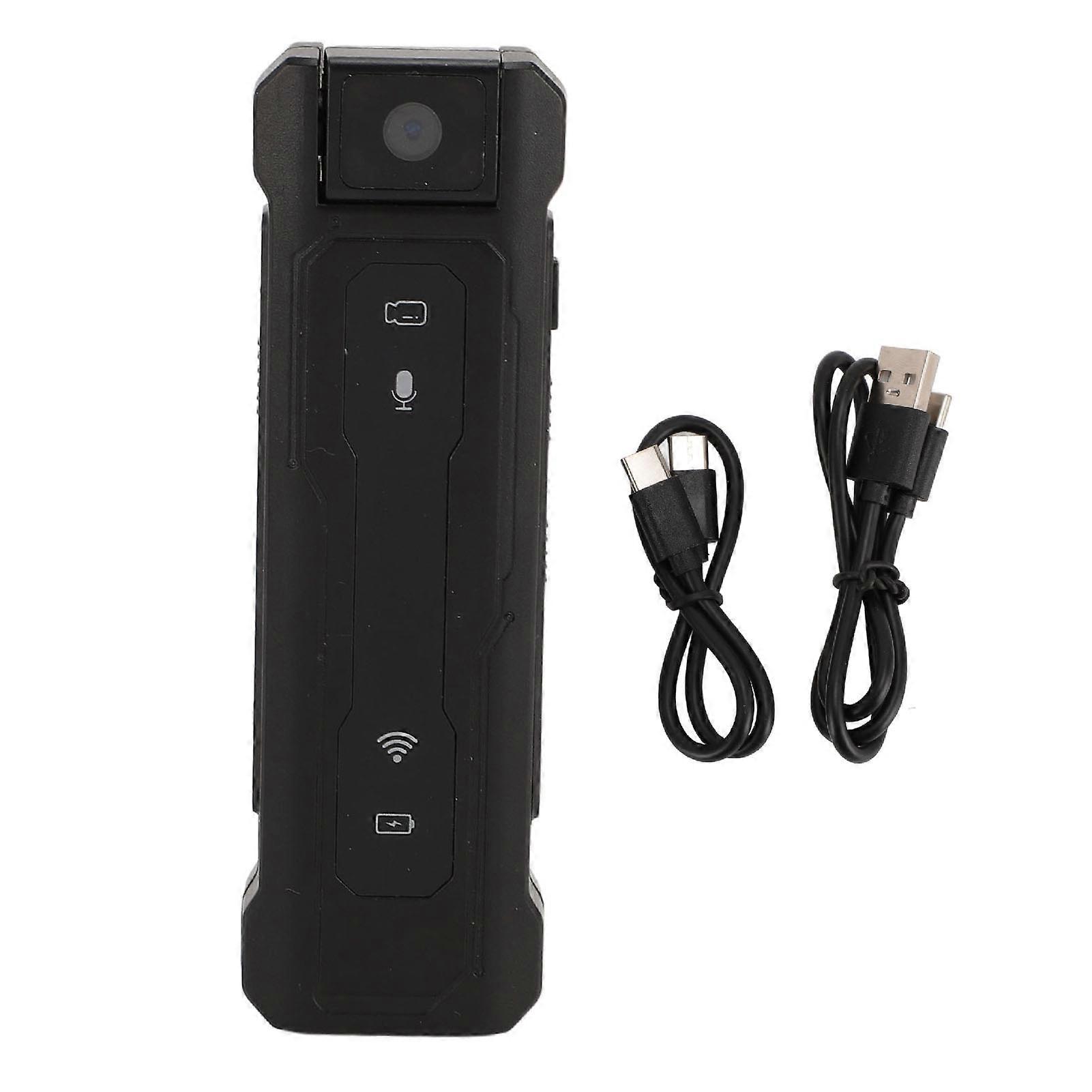 1080p Video Camera Wireless Waterproof Portable Small Personal Camcorder with 90 Degree Rotatable Lens Night Vision Motion Detection Anti Shake