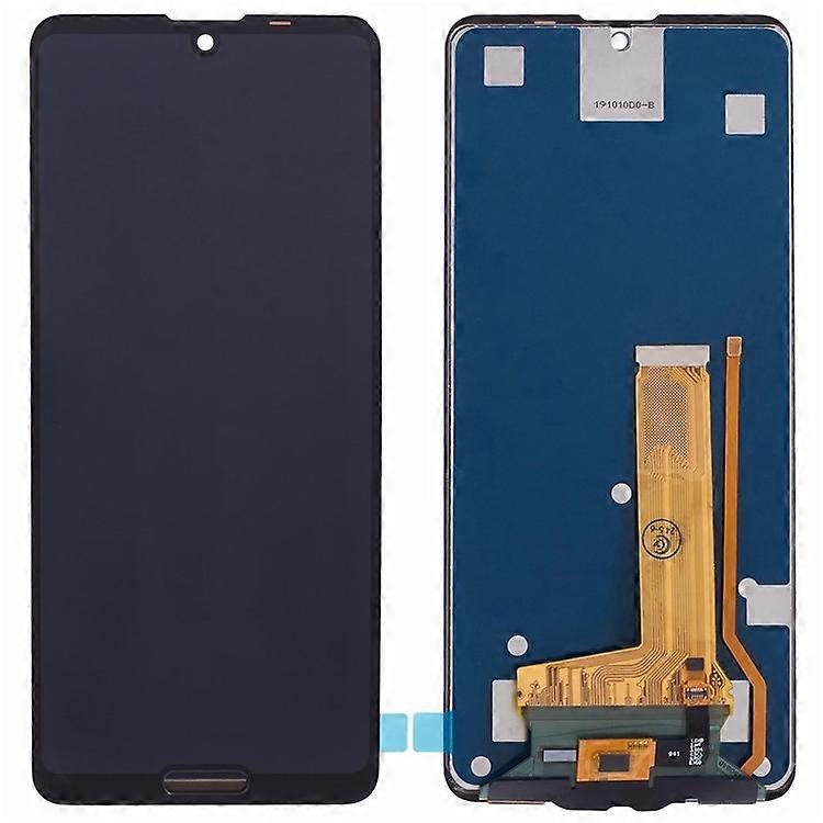 Compatible For Sharp Aquos R5G SH-51A SHG01 SH-R50 OEM Grade S LCD Screen and Digitizer Assembly Part (Without Logo)