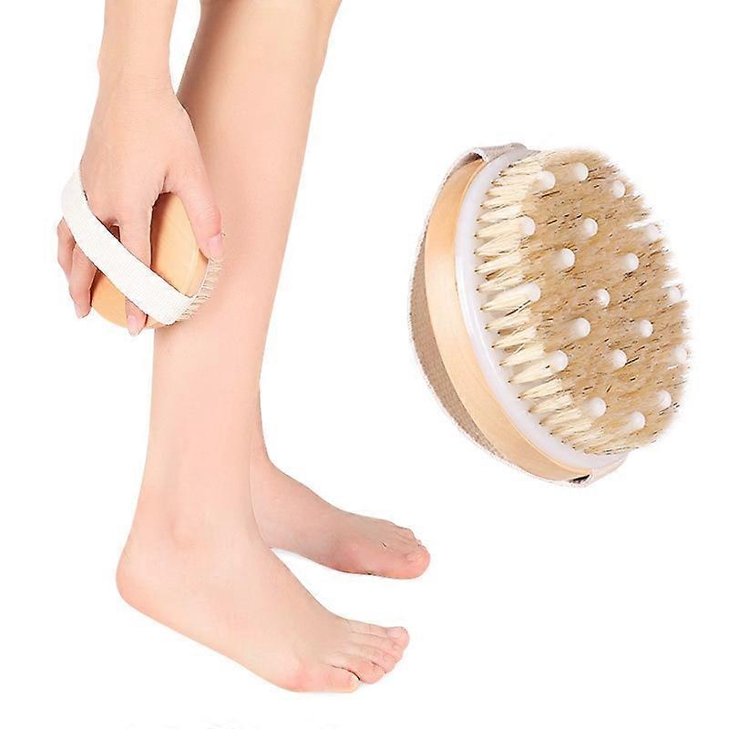 PPR Soft Bead Handleless Massage Bristle Bath Brush PPR Soft Bead Bristle