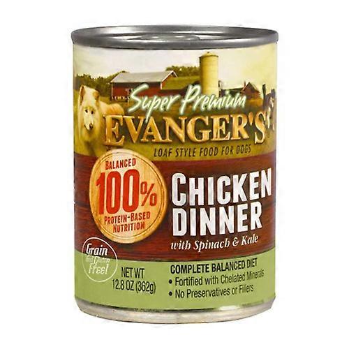 Evangers Evanger's Super Premium Wet Dog Food, Chicken, 12Each/12.8 Oz, 12 Pack (Count of 12)