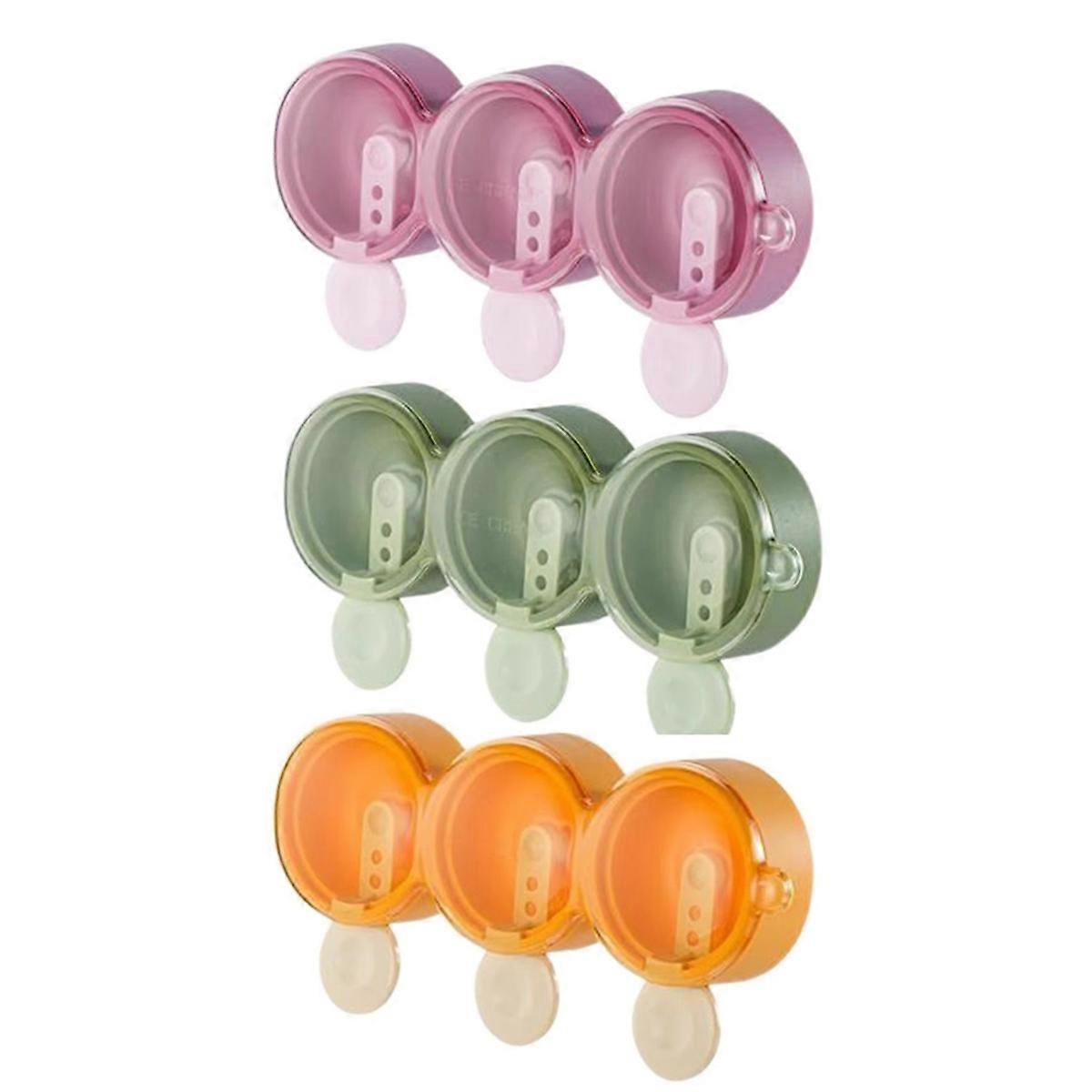 Food Grade Silicone Popsicle Molds Donut Shape Ice Cream Molds 9 Cells Ice Popsicle Mold Popsicle Ma