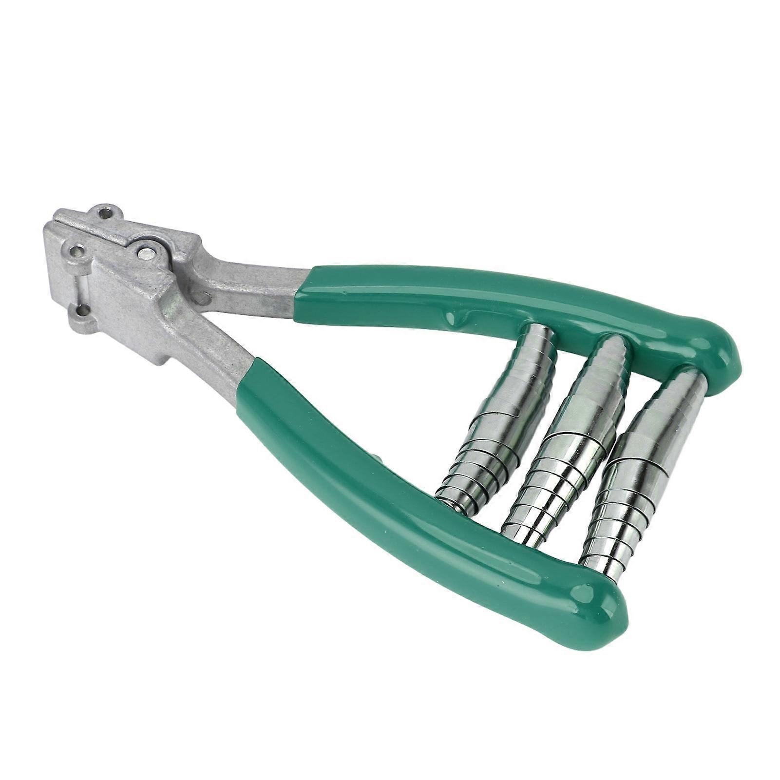 Badminton Racket Stringing Clamp Professional 3 Springs Steel Tennis Racket Starting Clamp for Tennis Badminton Racket Green 