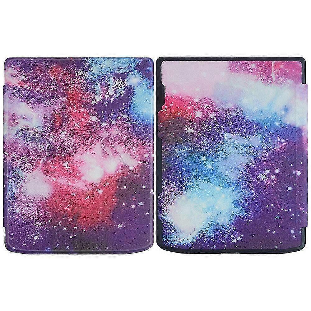 Für Pocketbook Inkpad Farbe 2 / 3 Pb743 E-Reader Case Pattern Printing Pu Leder Flip Cover