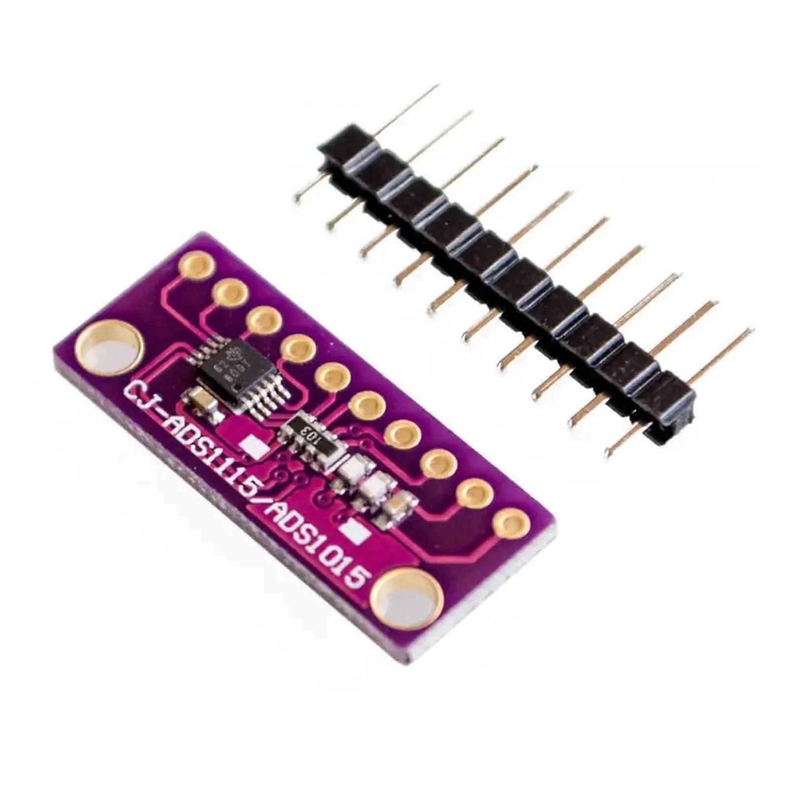 1pcs,I2C ADS1115,16 Bit ADC 4 Channel Module, Programmable Gain Amplifier 2.0V to 5.5V