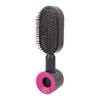 Hair Styling Brush Black Purple Rose Red Elasticity Multifunction Hair Care Comb for Women