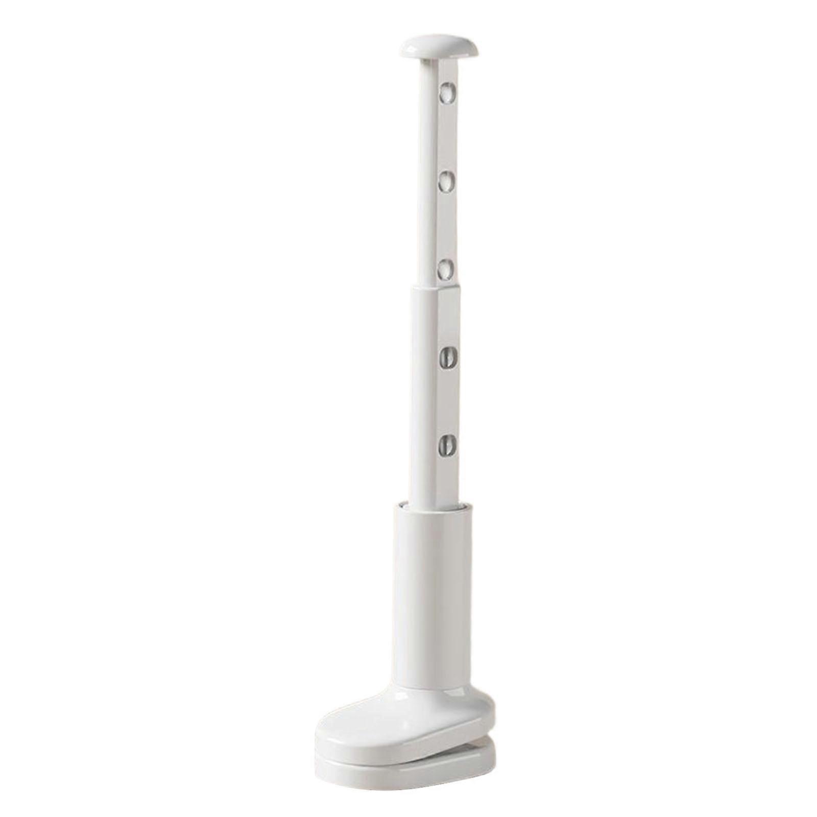 Telescopics Clothes Drying Rack Portable Accessory for Hotel Dormitory and Camping Use with Sturdy ABS Materials