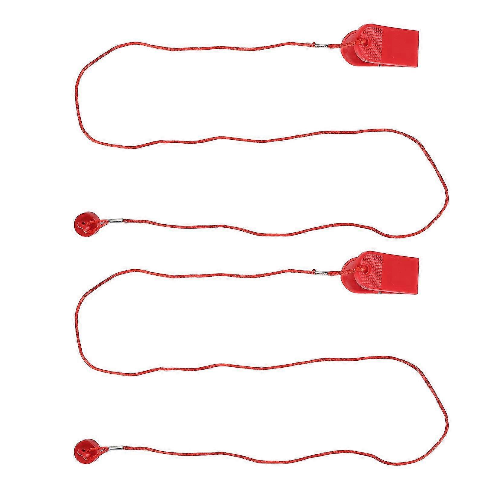 2PCS Universal Treadmill Safety Keys Emergency Stop Switch for Running Machine