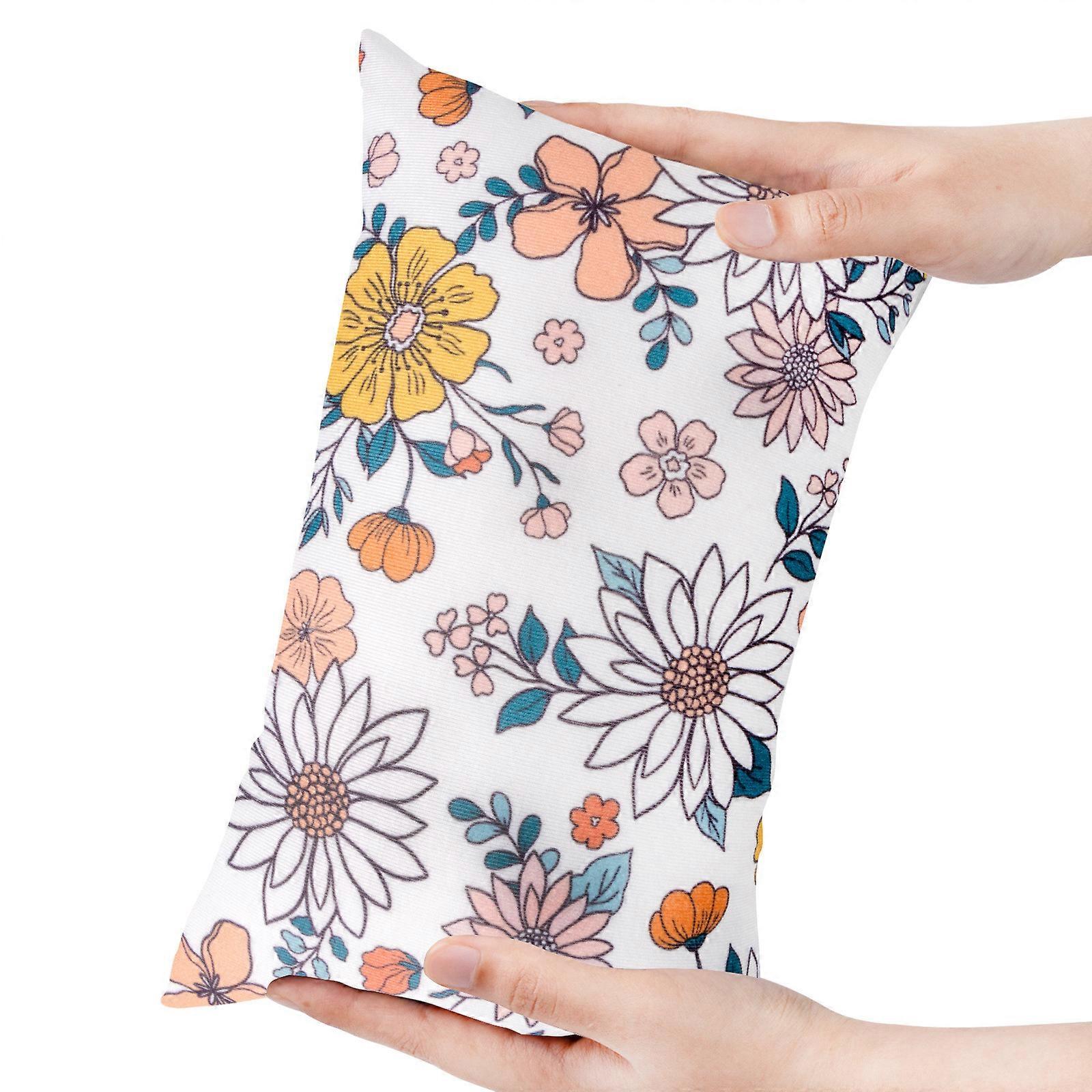 Mini Kids Pillow Small & Portable Pillow Star Animal Party Pattern Pillow Supportive Mini Cushion for Travel & Rest Multicolor