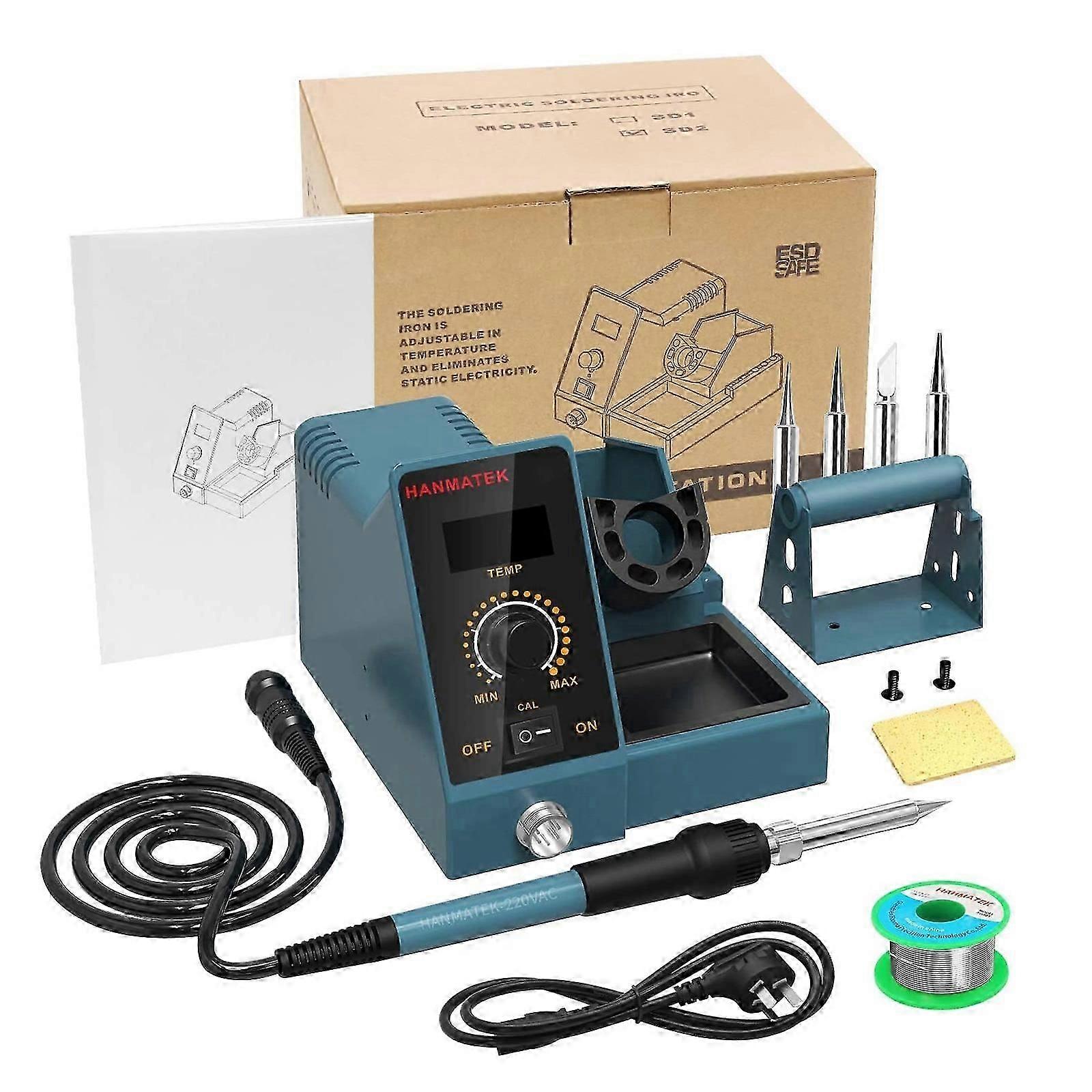 Sd1 60w Digtal Soldering Station Temperature Adjustable Soldering Iron Kit