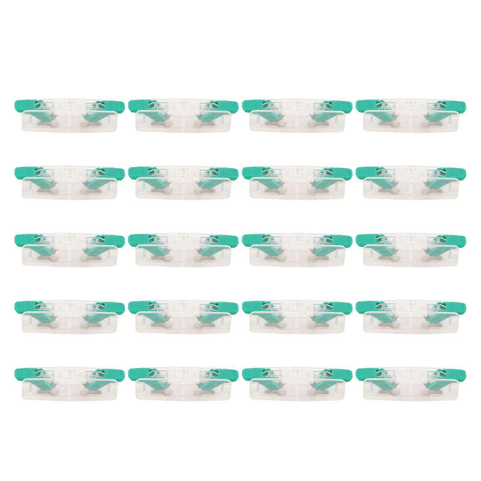 2025 Latest Model  20Pcs Lever Wire Connector Electrical Compact 1 to 1 Inline