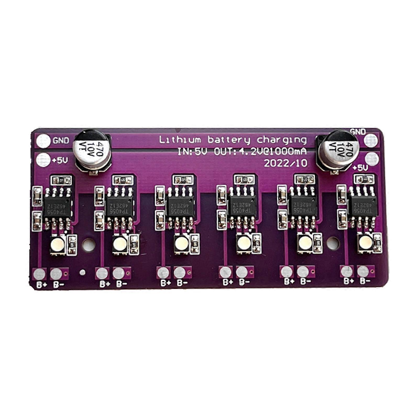 DC5V 1A Lithiums Battery Charging Module PCB Circuit Board Charger Array for 18650 4.2V Lithiums Battery