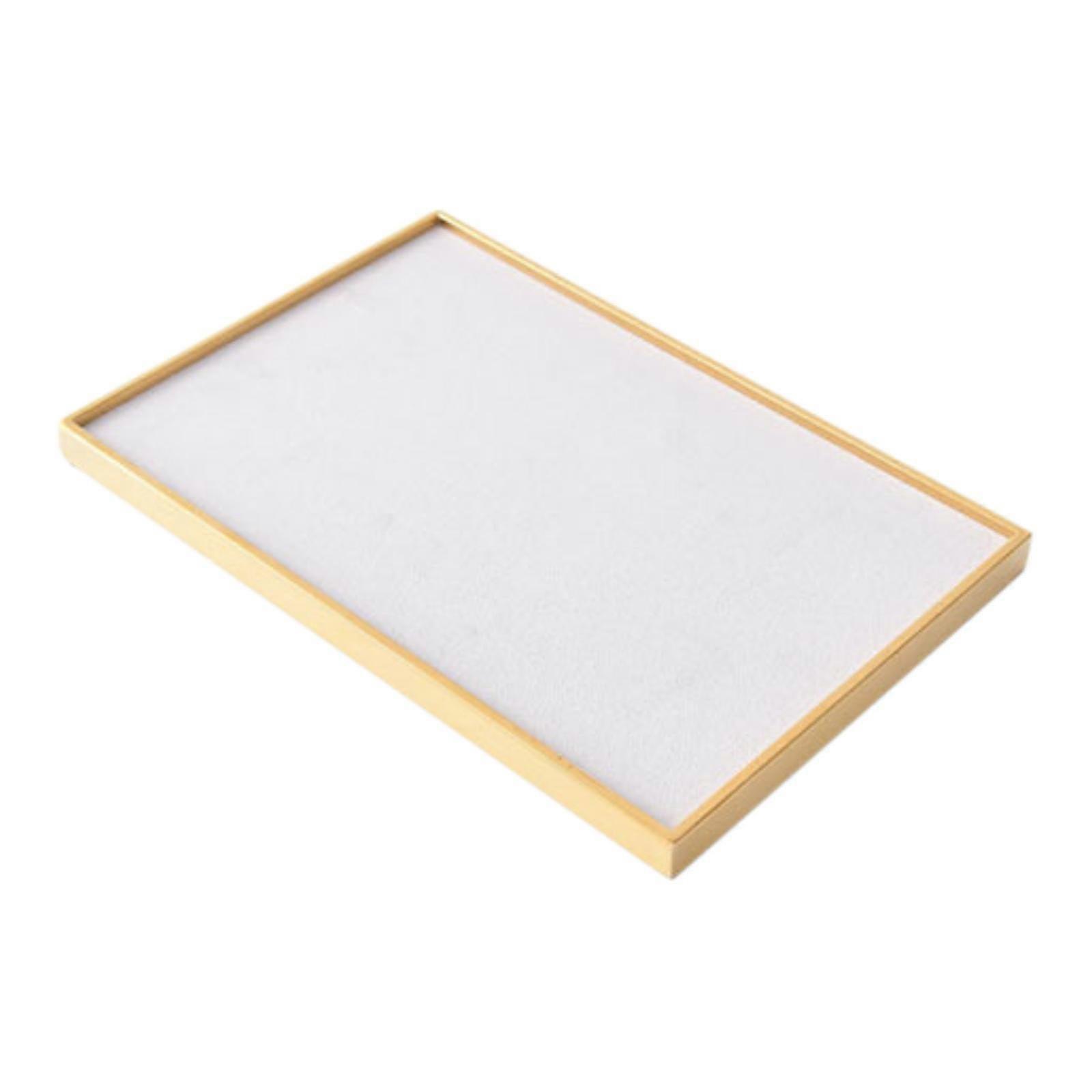Jewelry Display Tray Showcase Multipurpose Elegant Stackable Trinket Storage