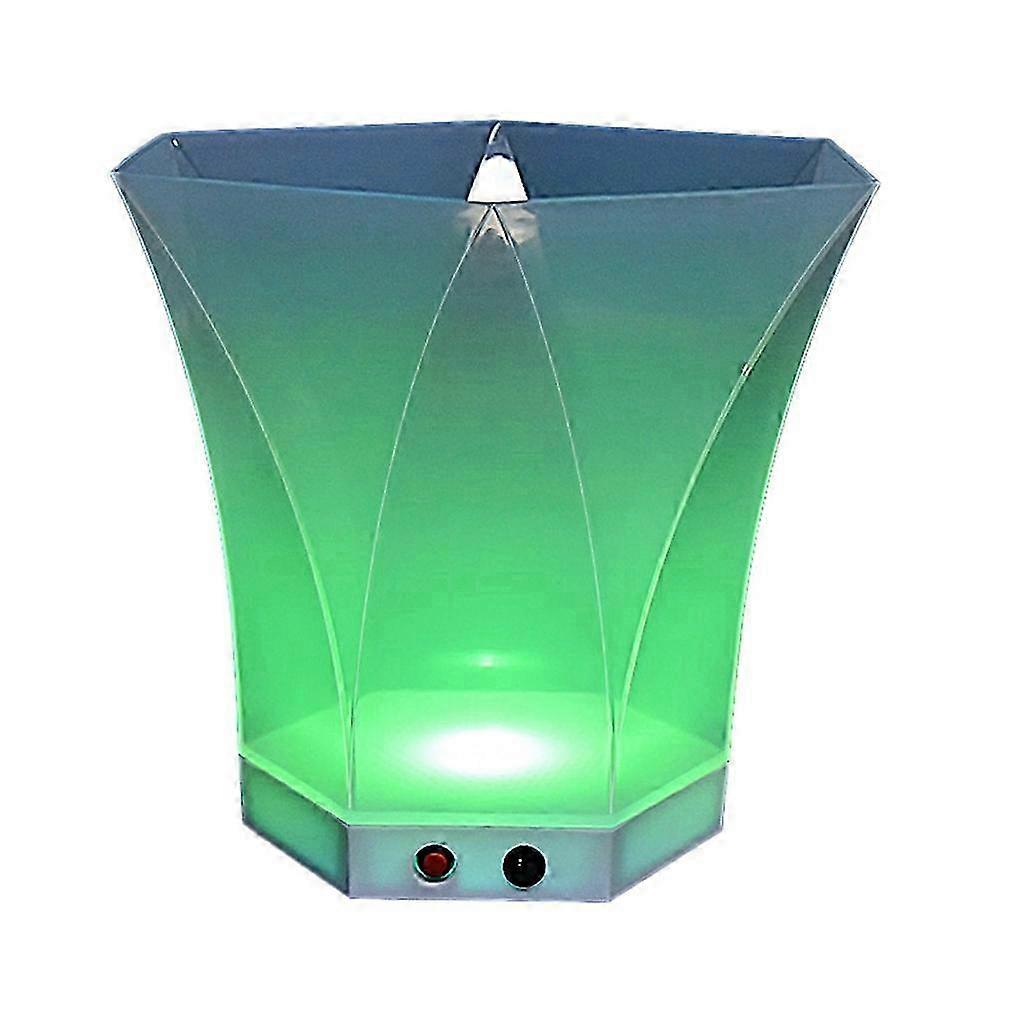 ポータブル 6L LED パーティークーラー、グリーンライトアイスバケット付き イベント用