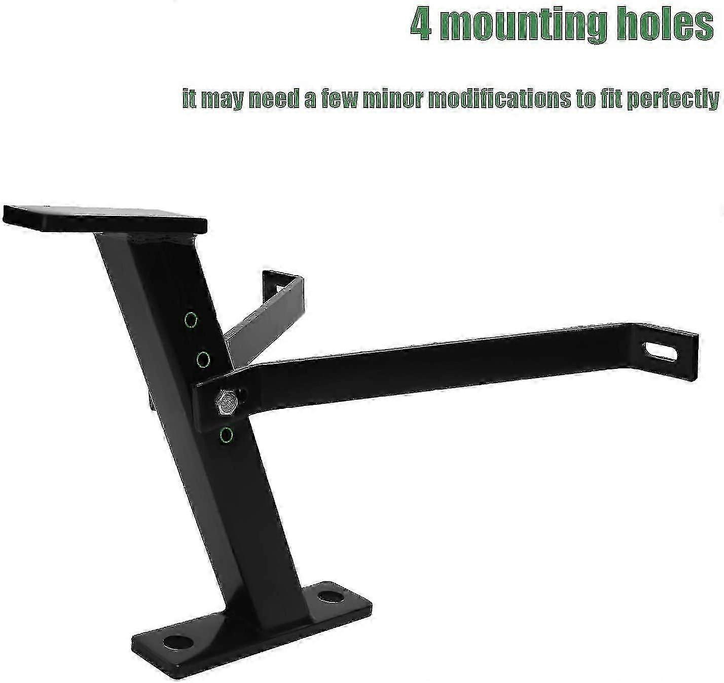 Heavy Duty Iron Trailer Hitch for Lawn Mowers & Garden Tractors, Fits John Deere, Cub Cadet, Husqvarna