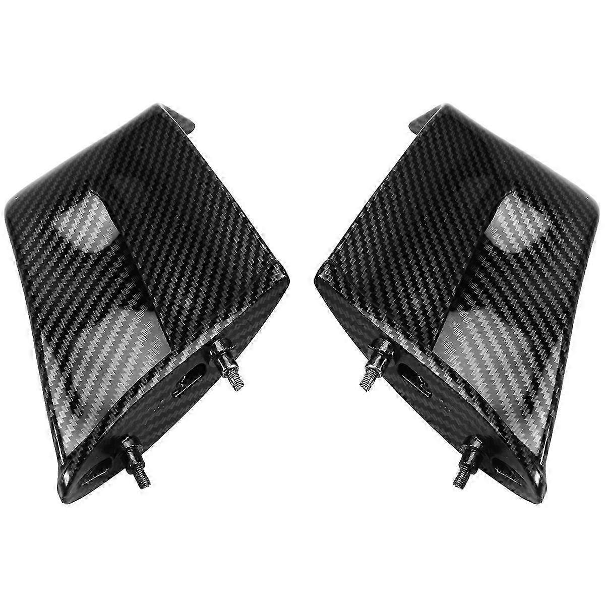 Motorcycle Winglets Side Panels Fixed Wing Aerodynamics Fairing for Panigale V4 V4S V4R 2022 2023,A