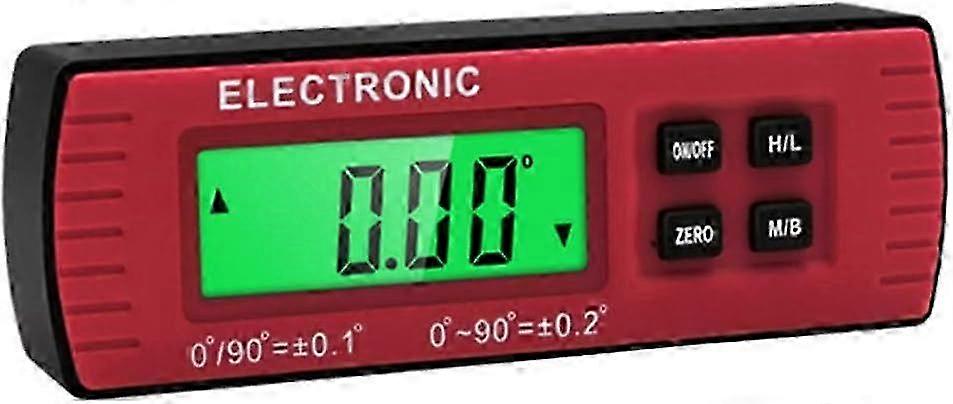 Digital Inclinometer, IP54 Electronic Protractor Level Box Angle Finder Bevel Gauge suitable for various applications