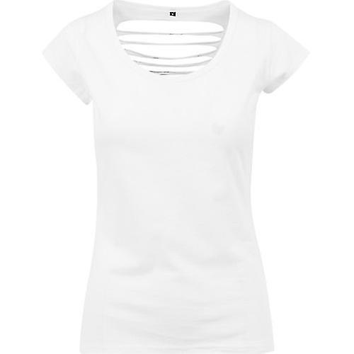 Build Your Brand Womens/Ladies Back Cut Tee