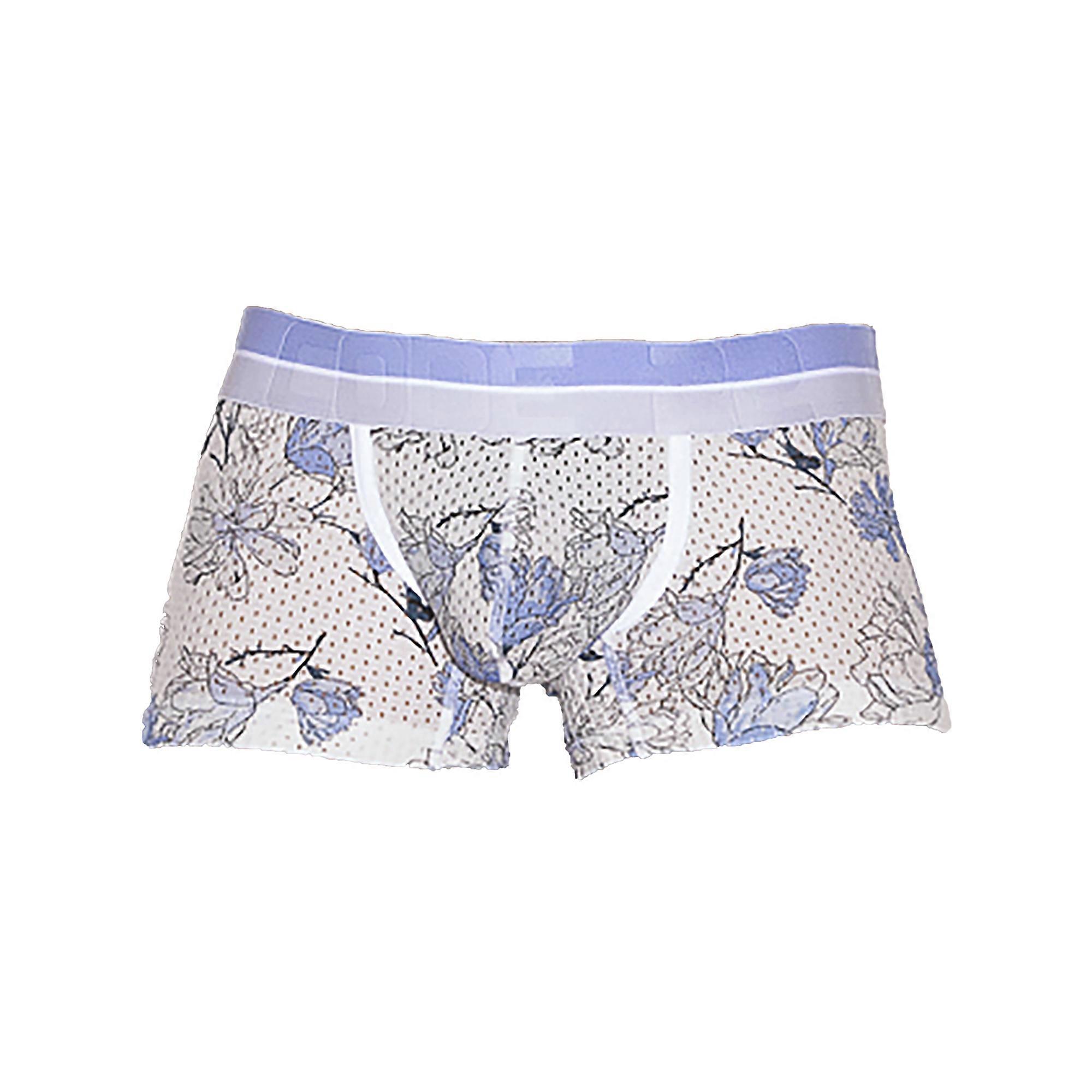 CODE 22 Sport Mesh Bay Trunk Powder Blue | Men's Underwear | Men's Boxer Shorts