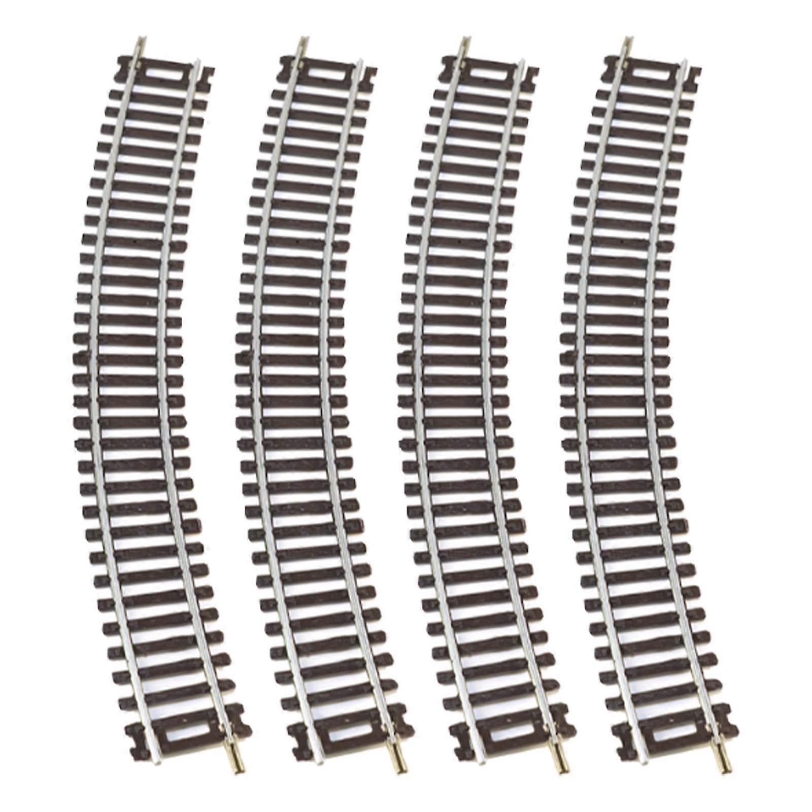 4Pcs HO Scale Track Model Railway Accessory Realistic Game Multipurpose Model