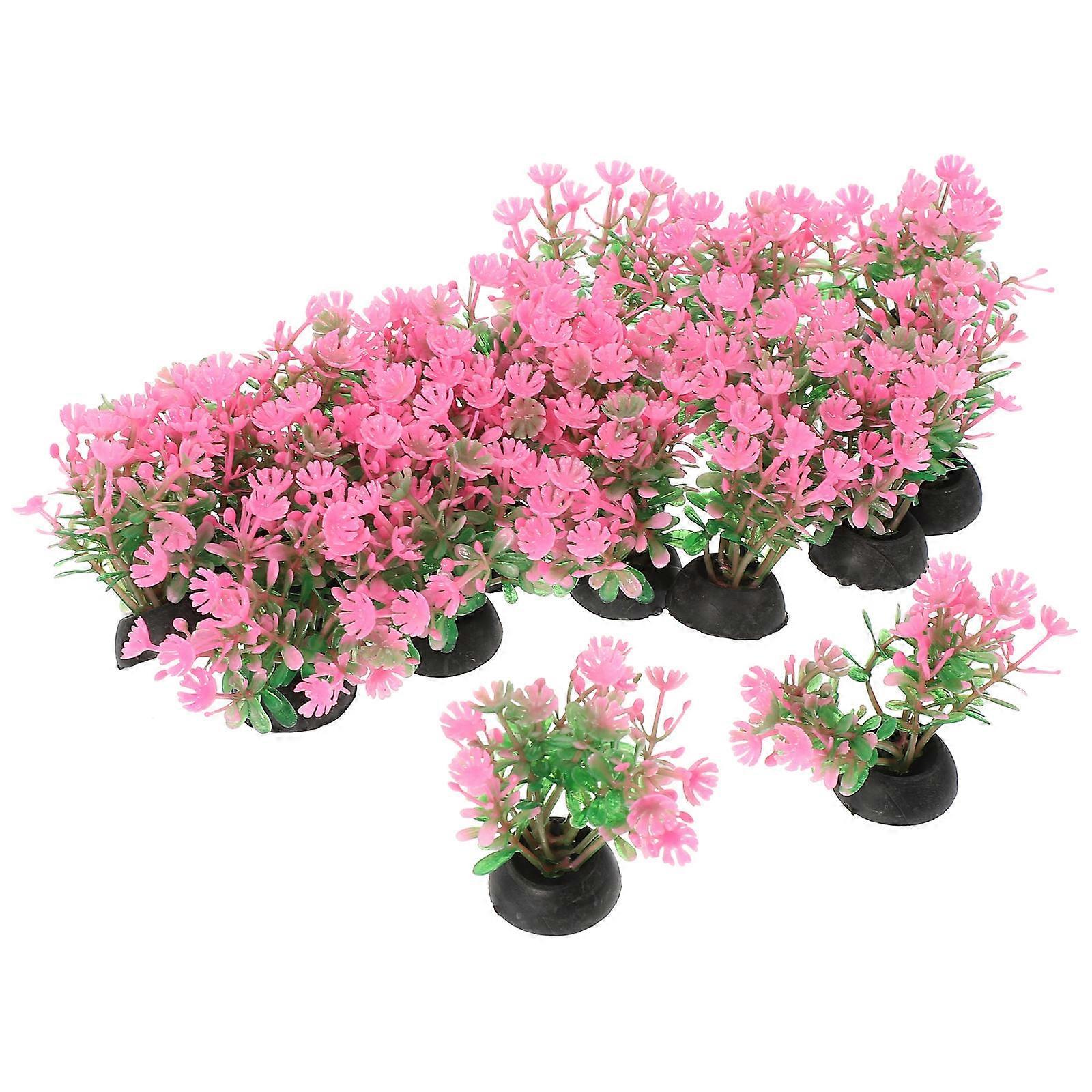 Artificial Aquatic Plants Realistic Modeling Office Table Decoration Safe Durable 20Pcs