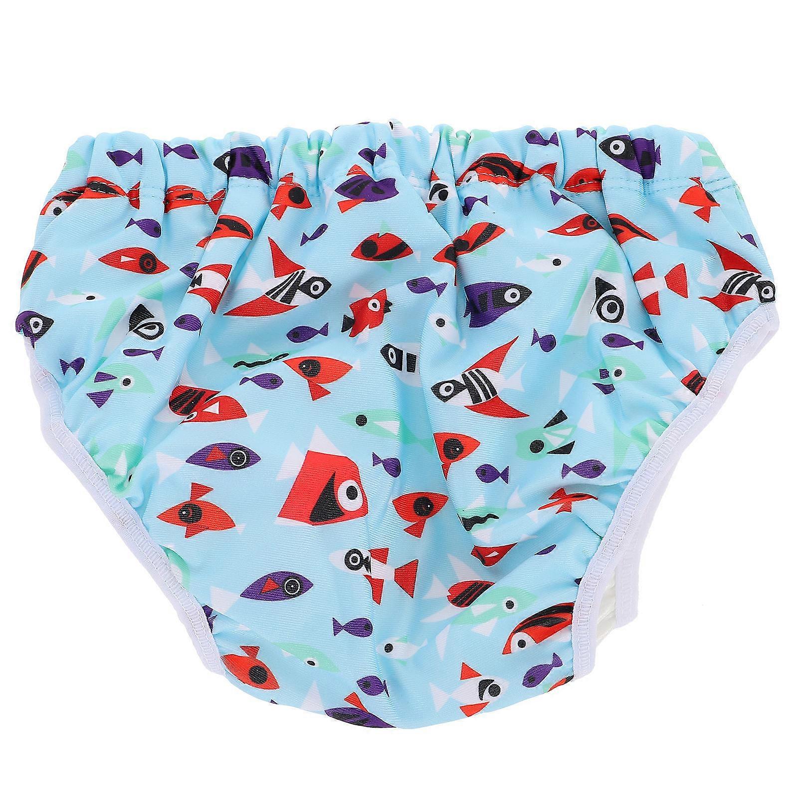 Breathable Toddler Swim Diaper Reusable Child Diaper Pants Waterproof Cloth For Bathing 1Pcs