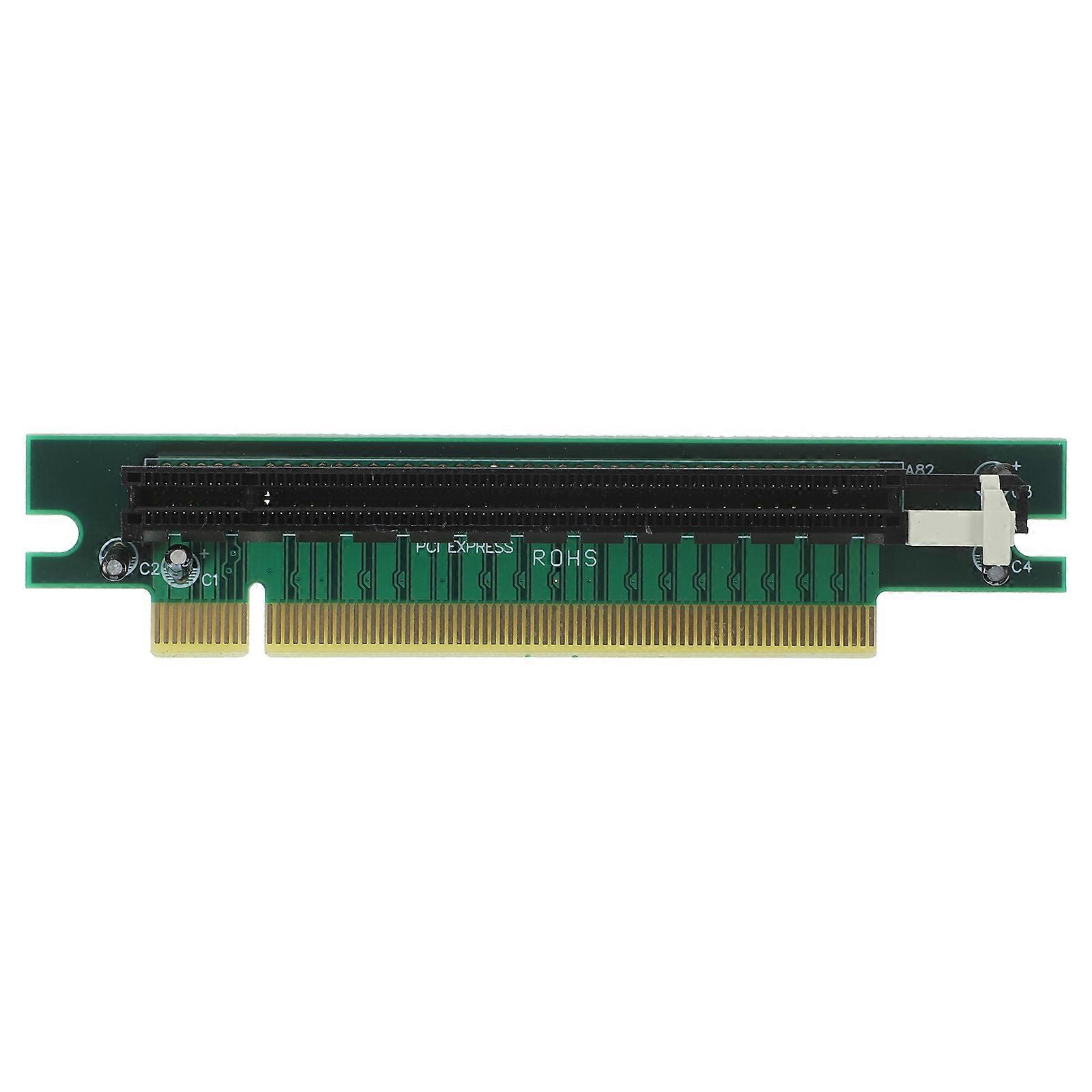 Pci-E Card Adapter Gpu Riser Adapter Card Testing Stability Durability For Computer Setup Black 12X2.5X2CM 1Pcs