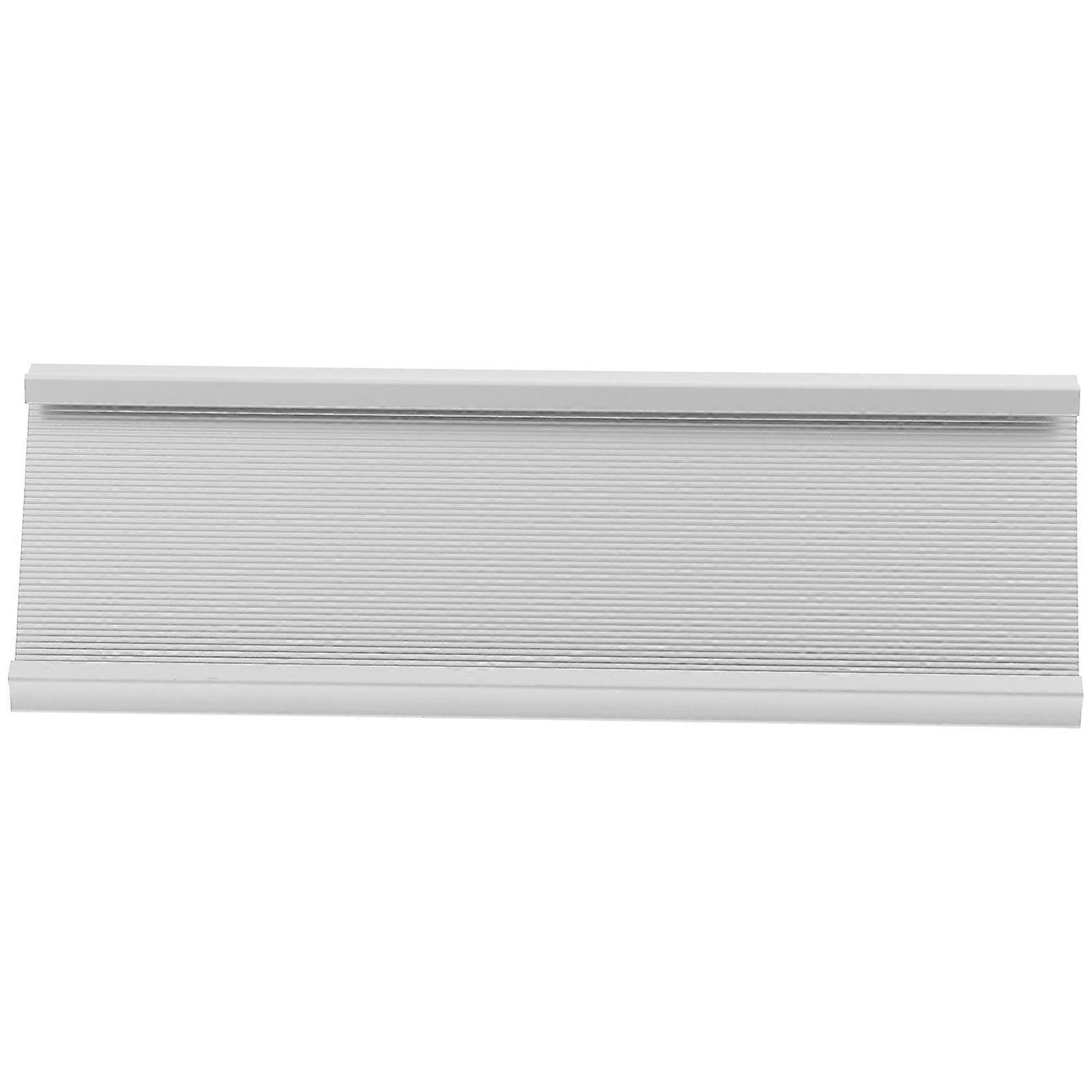 Visiting Card Holder Business Cards Display Stand Office Desk Accessory Silver 18.00X6.00X3.00CM Business Card Organization 1Pack