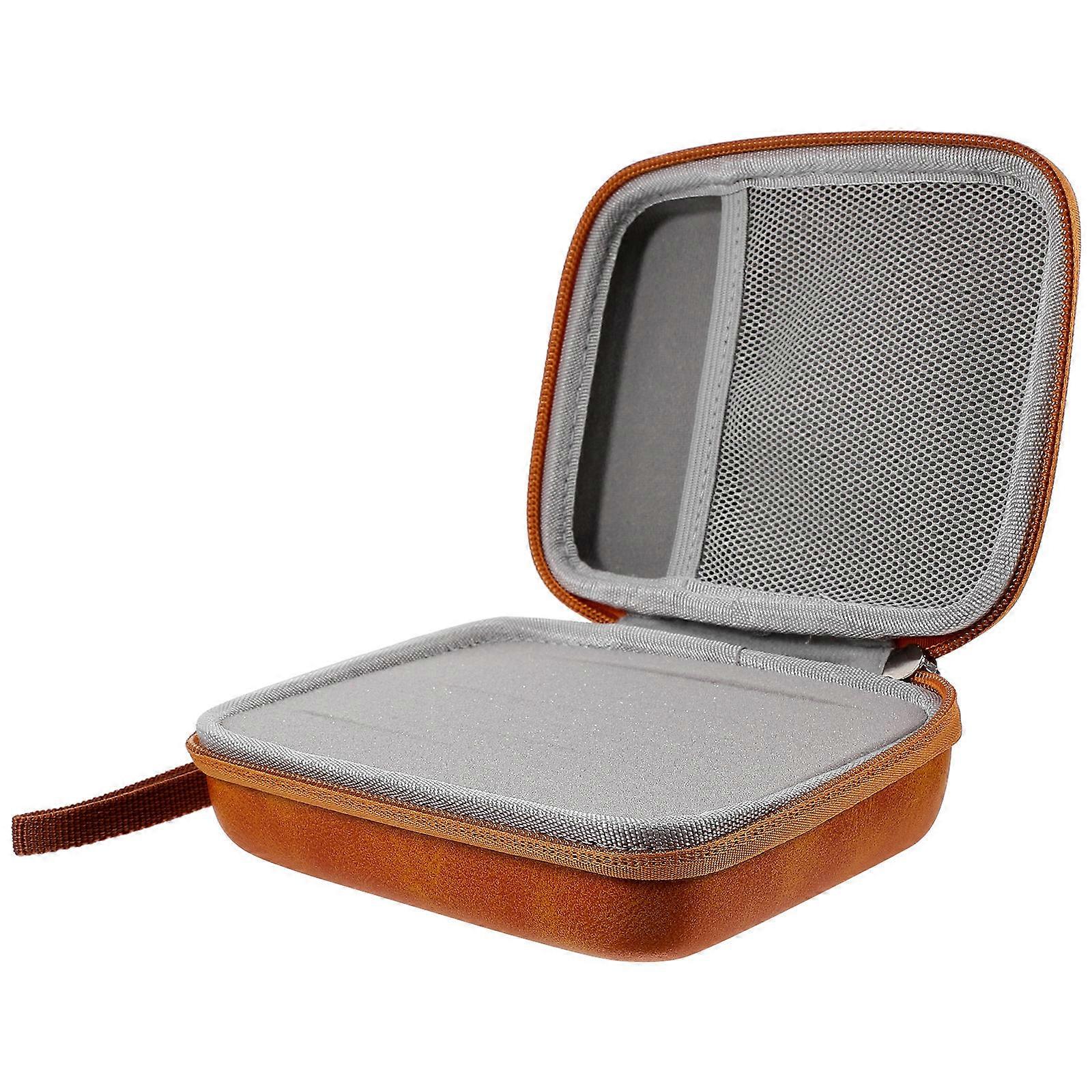 Guitar Organizer Case For Musical Instruments Minimalist Style Chocolate Color 1Set