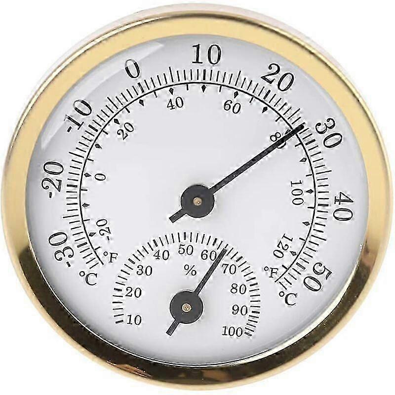 Analog Indoor Thermometer Hygrometer - Humidity Temperature Display