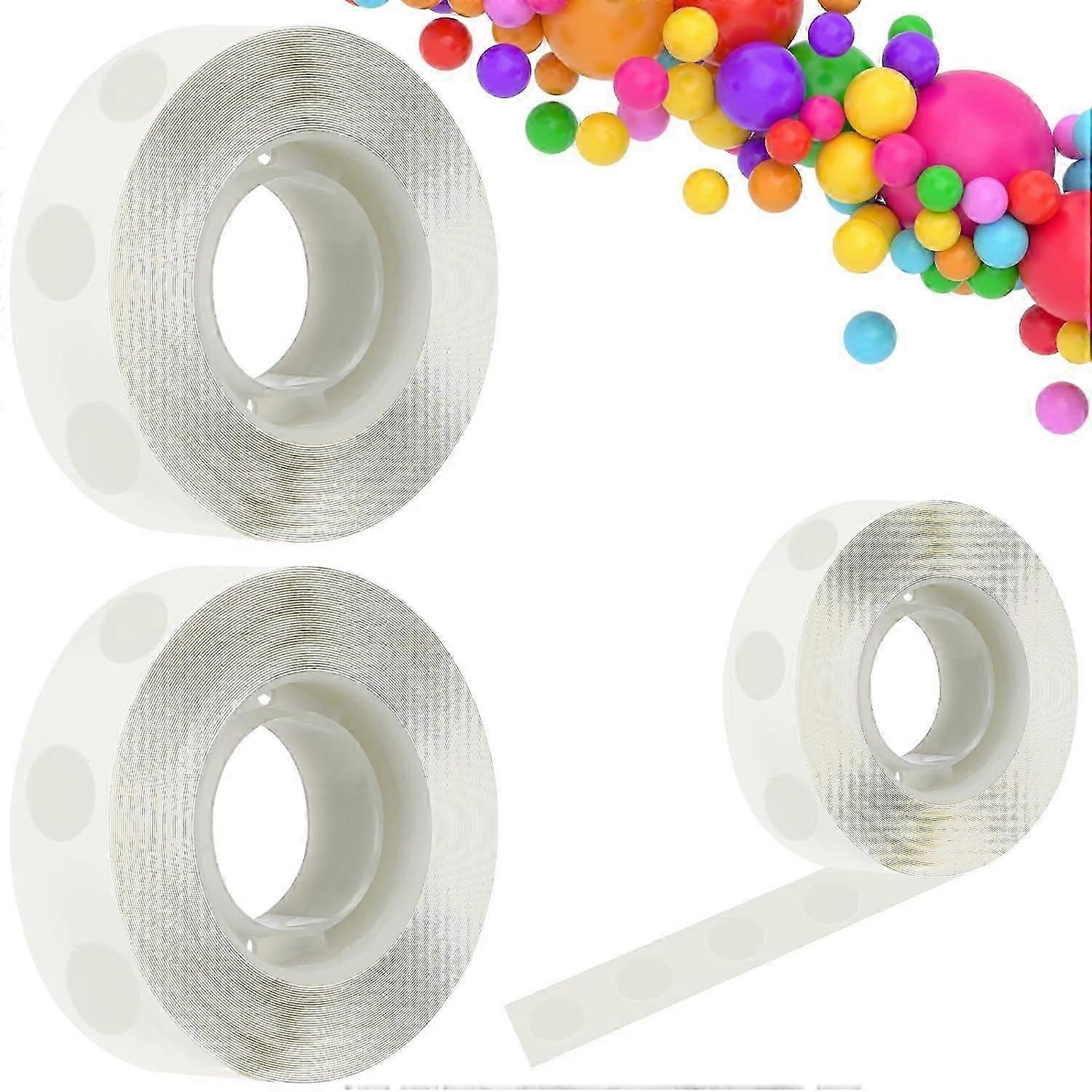 balloon glue dots, removable balloon glue dots, super strong double sided glue dots, perfect for birthday parties weddings