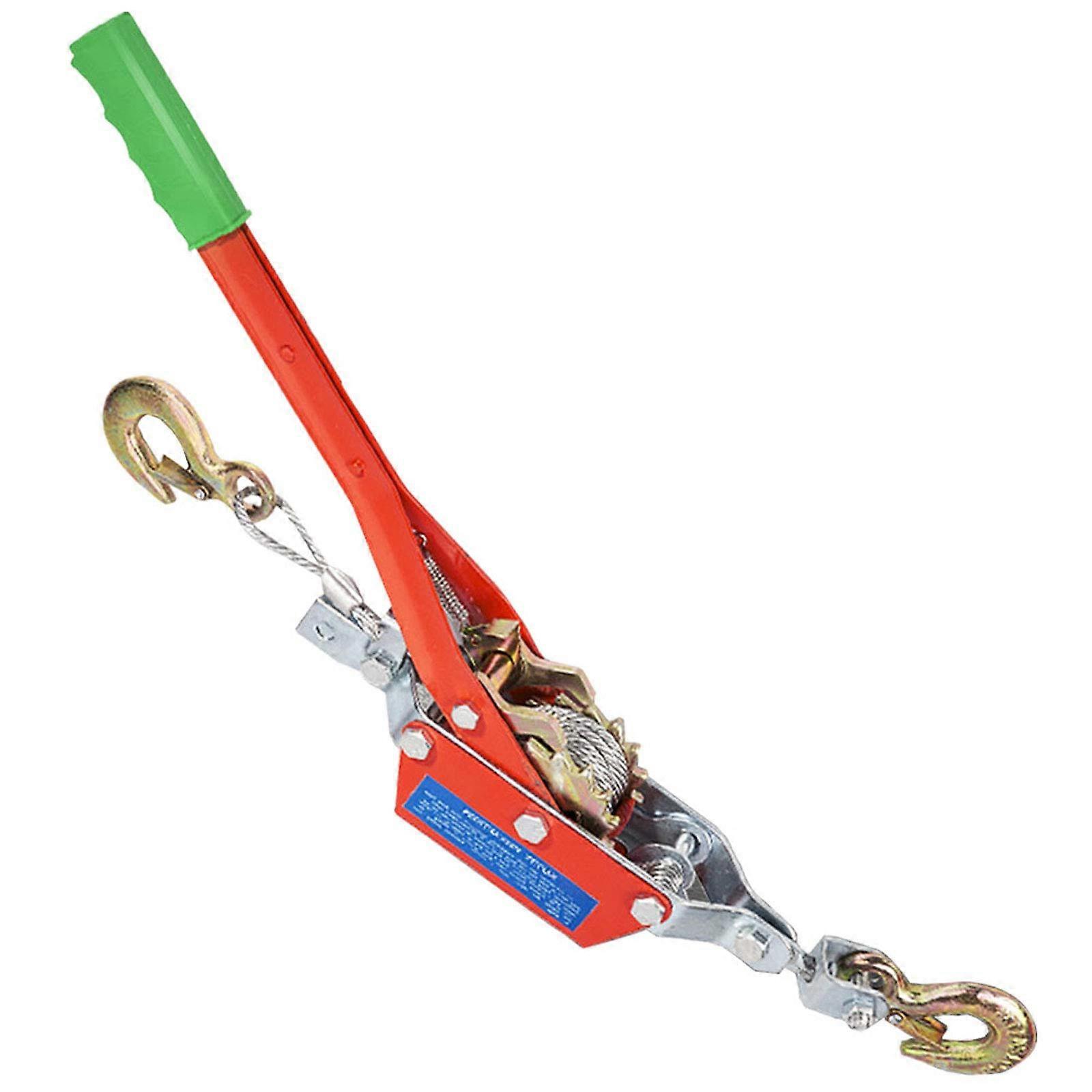 Cable puller, portable ratchet winch, 5mm wire rope puller, alloy steel, antireversal, use 2T Ref: 5279