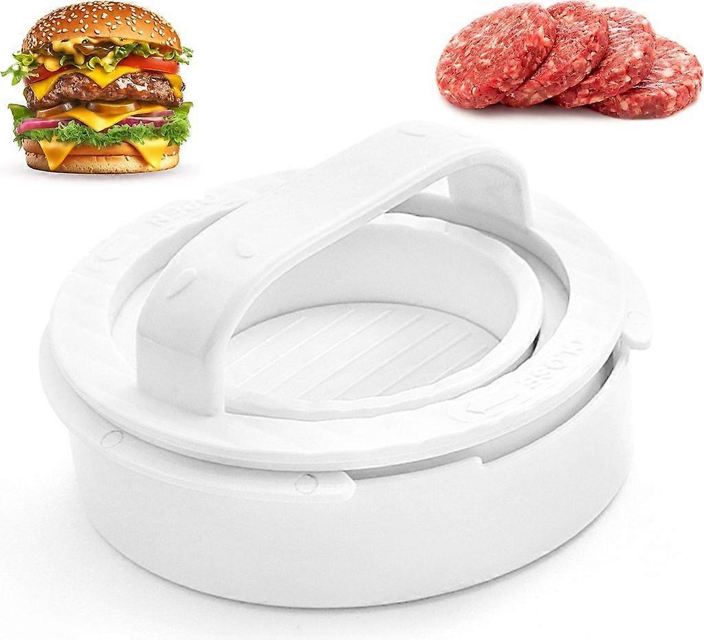 3 in 1 hamburger press hamburger press, hamburger ex meatball press, hamburger maker press, white
