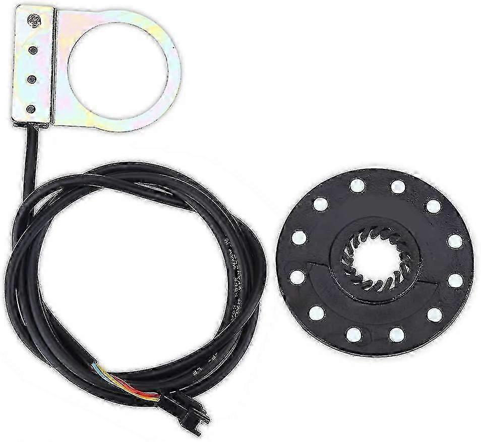 Elcykelhastighetssensor, elektrisk cykelpedal 12 magneter Pas Systemassistenthastighetssensor
