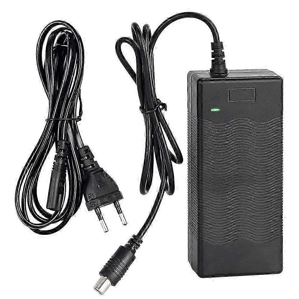 42V 1.5-2A Lithium Battery Charger for Electric Scooter with EU Plug, Fast Charging Power Adapter for 42 Volt E-Scooters