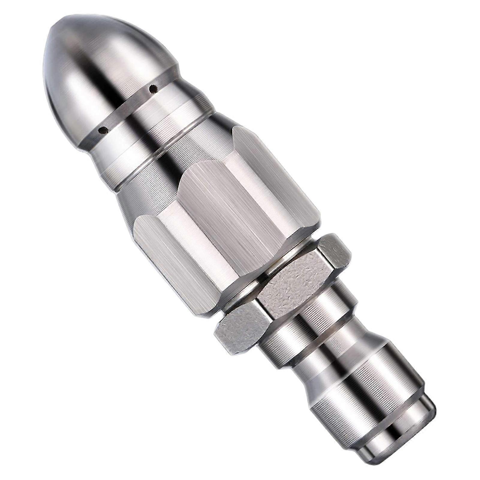 Rotating Sewer Jetting Nozzle with Durable Design Jet & Waterproof Tape - Pearl Corsage Pin