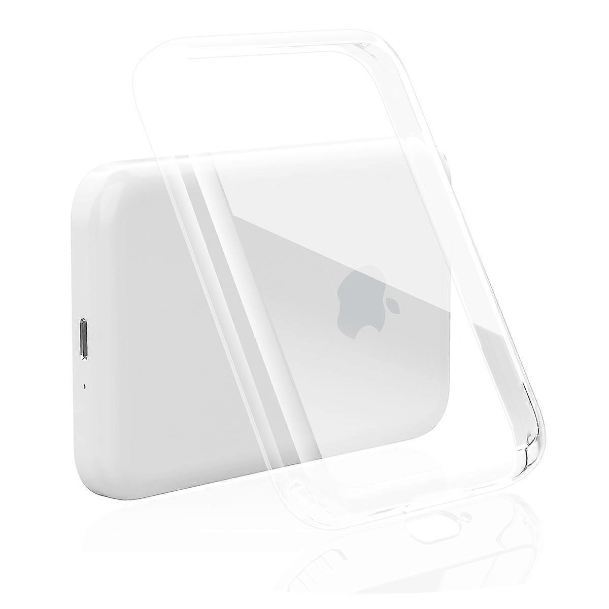 Clear Soft TPU Protective Cover Case for Apple Compatible with MagSafe External Battery Magnetic