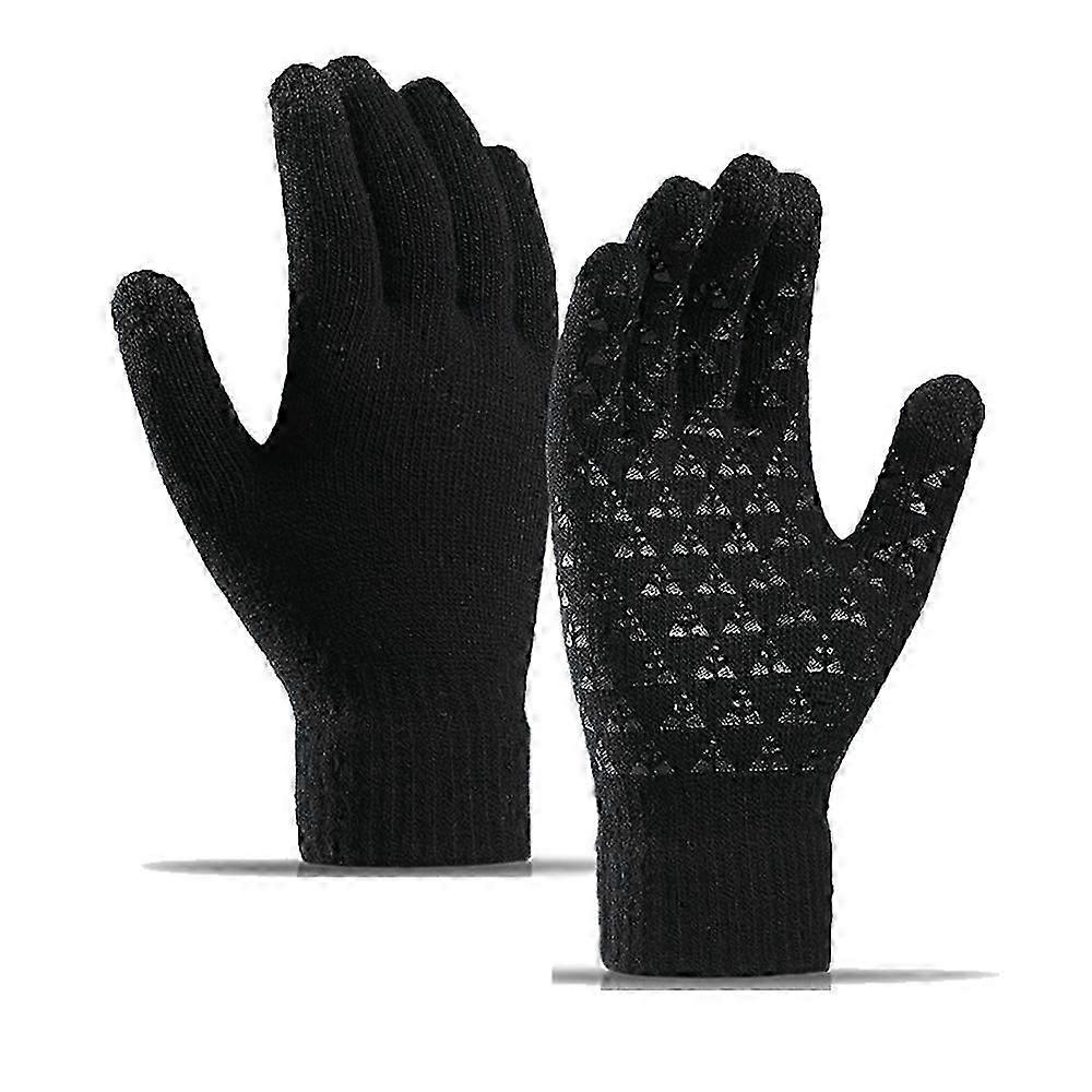 Touch screen protector warm woolen gloves